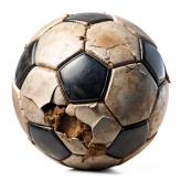 Порванный мяч